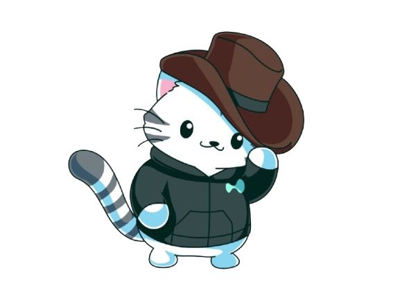 PurrWifHat Cat